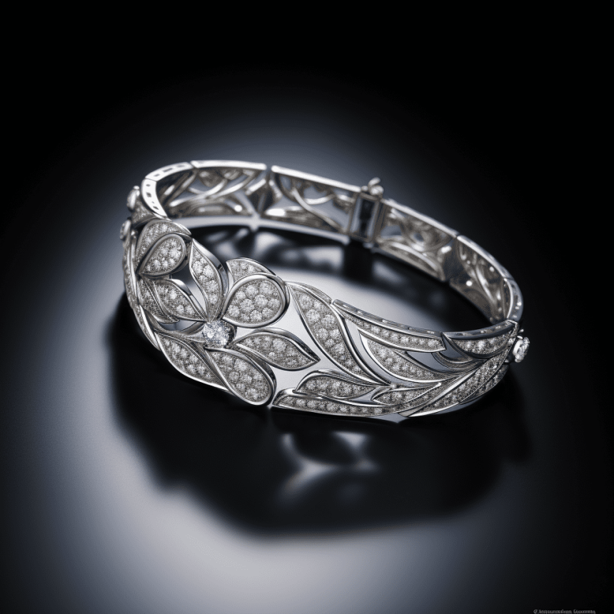 A Diamond Tennis Bracelet Makes A Bold Statement